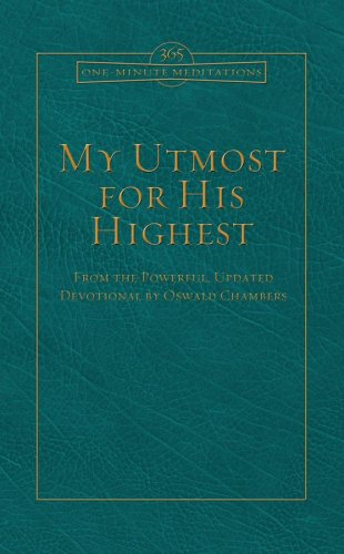 My Utmost for His Highest
