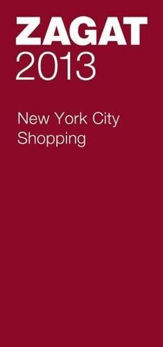 Zagat New York City Shopping