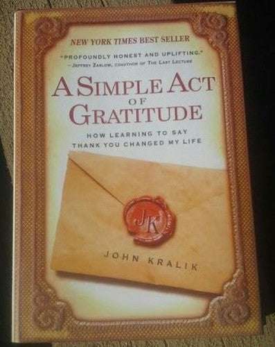 A Simple Act of Gratitude: How Learning to Say Thank You Changed My Life
