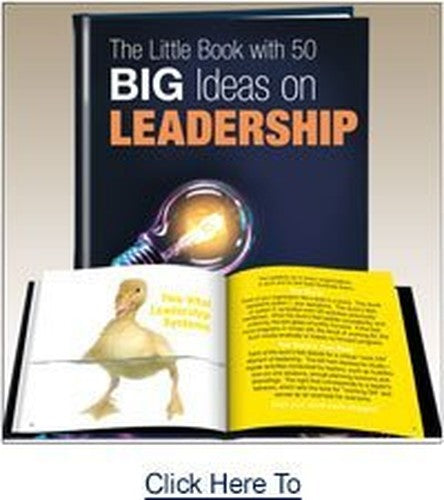 Little Book with 50 Big Ideas on Leadership