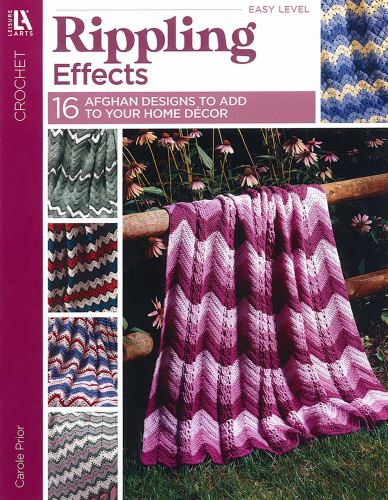 Rippling Effects-- 16 Afghan Designs to Add to Your Home Decor