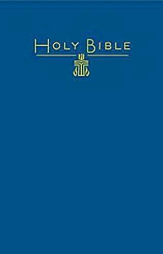 CEB Common English Pew Bible Blue PCUSA Emblem