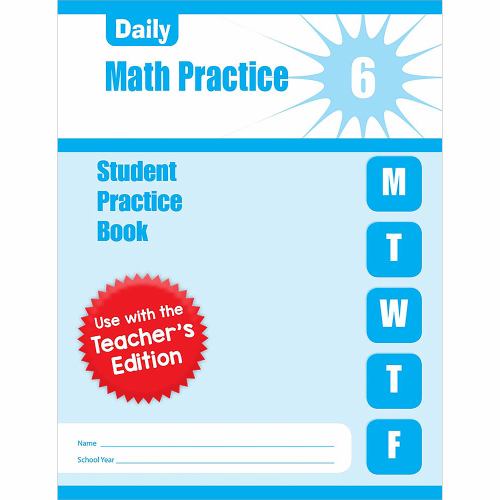 Daily Math, Practice, Grade 6 Individual Student Practice Book