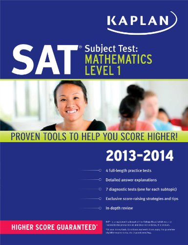 Kaplan SAT Subject Test Mathematics Level 1