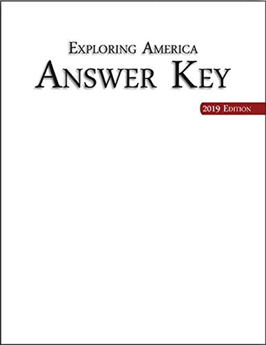 Exploring America Answer Key