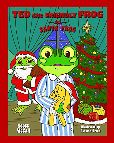 Ted the Friendly Frog and Santa Frog