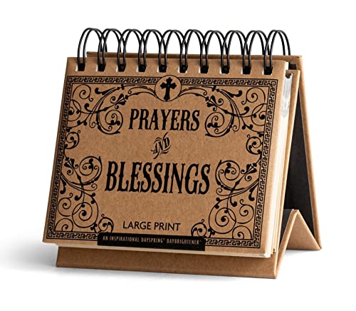 Prayers and Blessings - Large Print - An Inspirational DaySpring DayBrightener - Perpetual Calendar