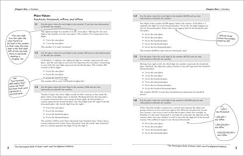 The Humongous Book of Basic Math and Pre-Algebra Problems