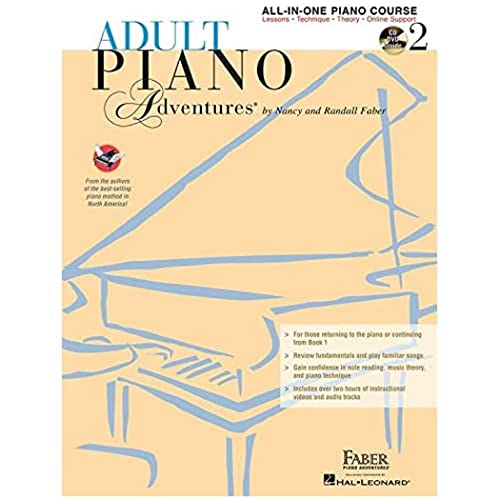 Adult Piano Adventures All-In-One Lesson Book 2