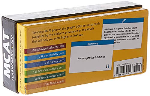 Kaplan MCAT Flashcards + App