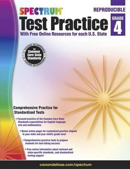Spectrum Test Practice, Grade 4