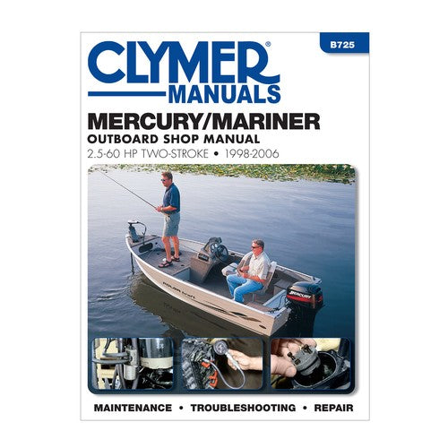 Clymer Mercury/Mariner 2.5-60 Hp 2-Stroke Outboard