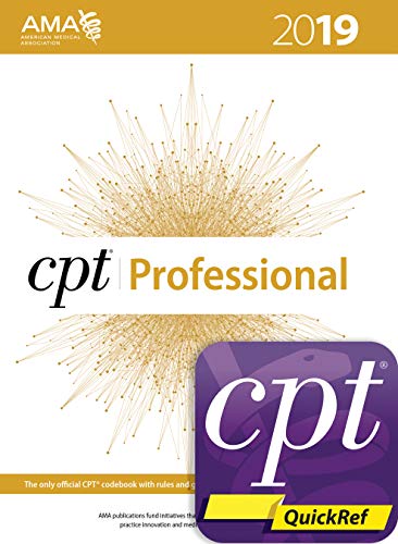 CPT 2019 Professional Codebook and CPT QuickRef app Package