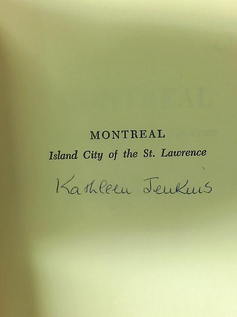 Montreal Island City Of The St. Lawrence