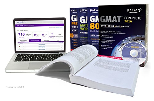 Kaplan GMAT Complete 2016: The Ultimate in Comprehensive Self-Study for GMAT