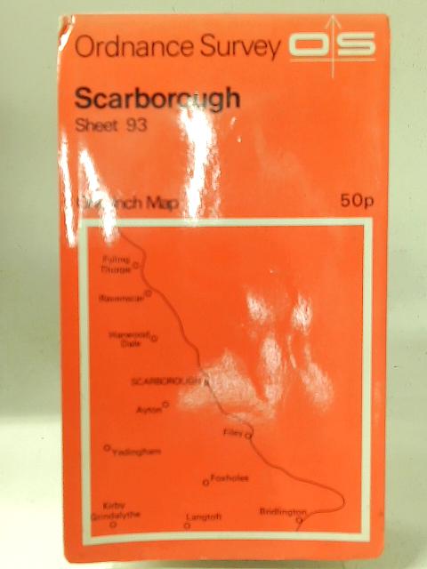 Scarborough. One-inch Map of Great Britain Sheet 93. 1:63360 Seventh Series