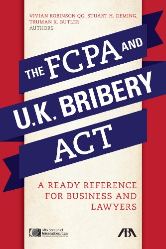 The Fcpa and the UK Bribery Act