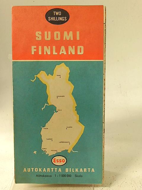 Suomi Finland: Autokarta Bilkarta