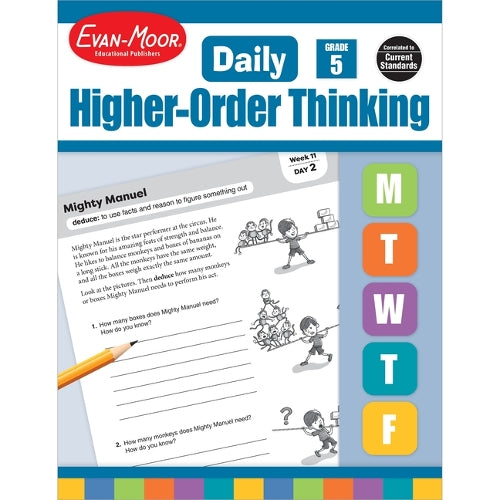 Daily Higher-Order Thinking, Grade 5 Te