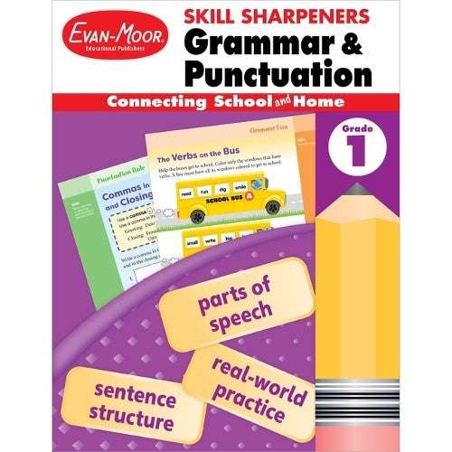 Skill Sharpeners: Grammar and Punctuation, Grade 1