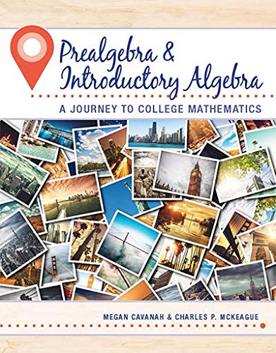 Prealgebra Introductory Algebra with Access