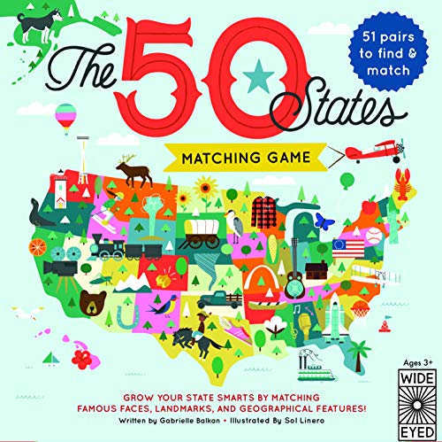 The 50 States Matching Game