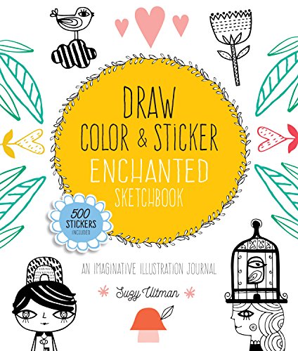 Draw, Color, and Sticker Enchanted Sketchbook