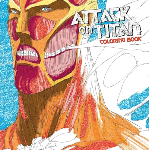 Attack On Titan Adult Coloring Book