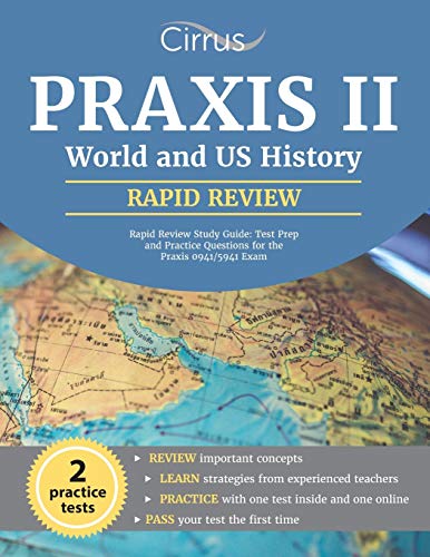 Praxis II World and US History Rapid Review Study Guide