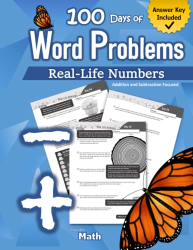 Humble Math Word Problems nd Grade rd Grade Ages Addition and Subtraction Focused RealLife Numbers and Daily Practice Questions to make story problems fun for students