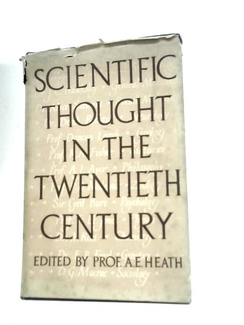 Scientific Thought in the Twentieth Century