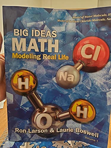 Big Ideas Math: Modeling Real Life - Grade 5 Student Edition Volume 1