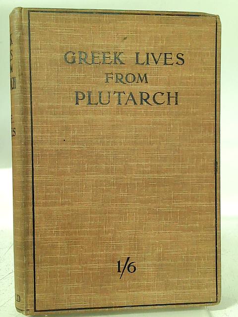 Greek Lives From Plutarch