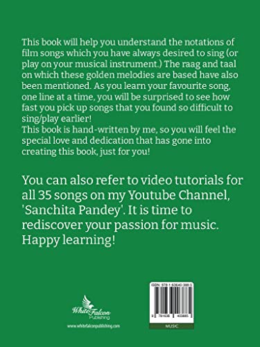 Sanchita's Bollywood Song Notations