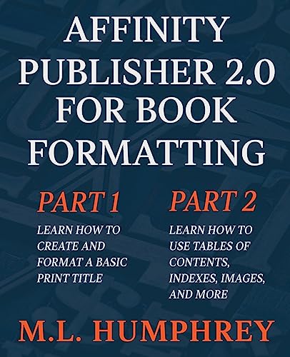 Affinity Publisher 2.0 for Book Formatting