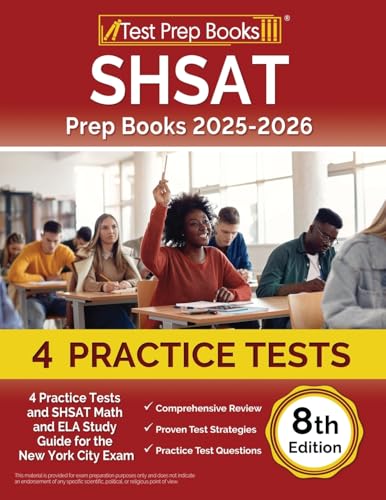 SHSAT Prep Books 2025-2026