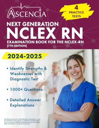 Next Generation NCLEX RN Examination Book 2024-2025