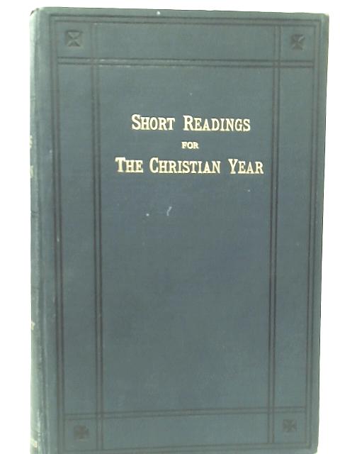 Short Readings for the Christian Year