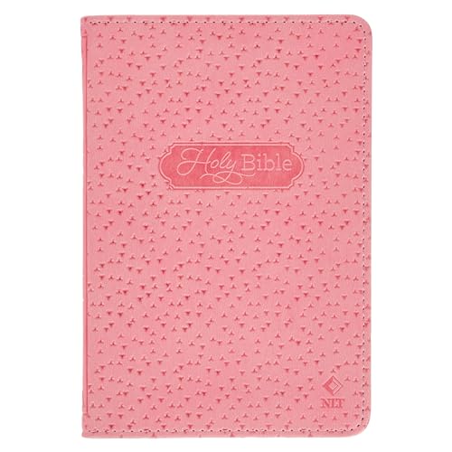Bible NLT Infant New Testament (Faux Leather, Pink)