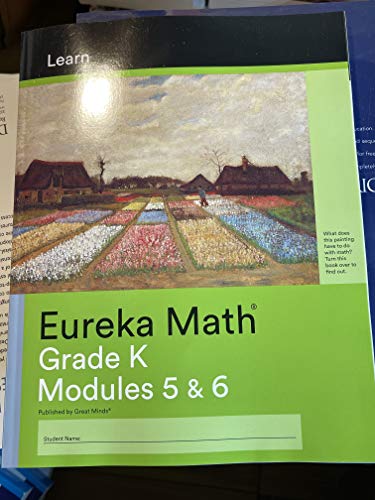 Eureka Math - a Story of Units: Learn Workbook, Grade K, Modules 5-6