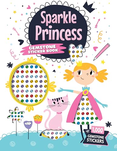 Sparkle Princess Gemstone Sticker Book