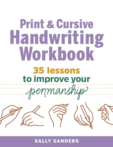 Print and Cursive Handwriting Workbook