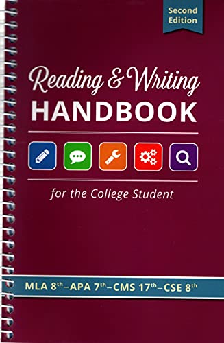 Foundations of English 2e Reading and Writing Handbook for the College Student