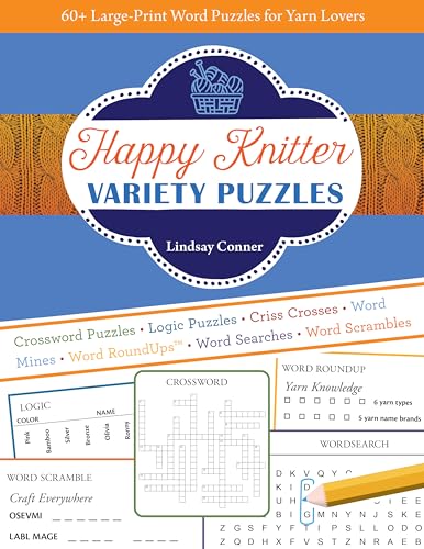 Happy Knitter Variety Puzzles, Volume 4