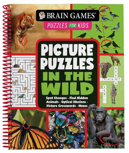 Brain Games Puzzles for Kids - Picture Puzzles in the Wild