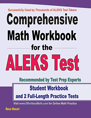 Comprehensive Math Workbook for the ALEKS Test