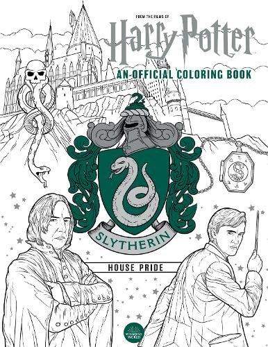 Harry Potter: Slytherin House Pride: The Official Coloring Book