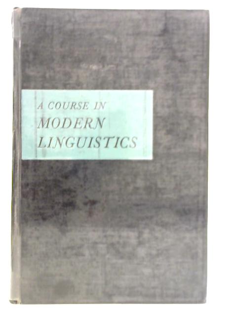 A Course in Modern Linguistics