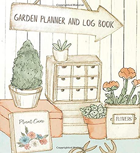 Garden Planner And Log Book Gardening Organizer Journal Notebook Unique Gardener Planting Gifts