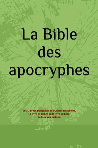 La Bible des Apocryphes